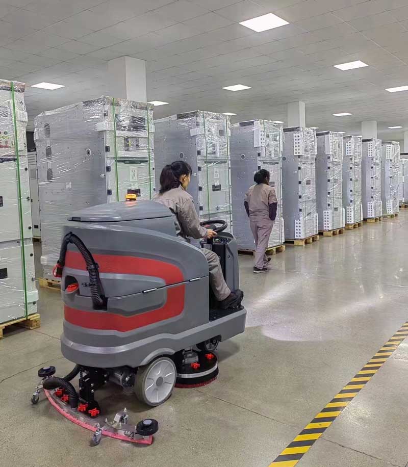 常熟市龍騰焊材從采購掃地機(jī)到洗地機(jī) 常熟市龍騰焊材從采購掃地機(jī)到洗地機(jī)