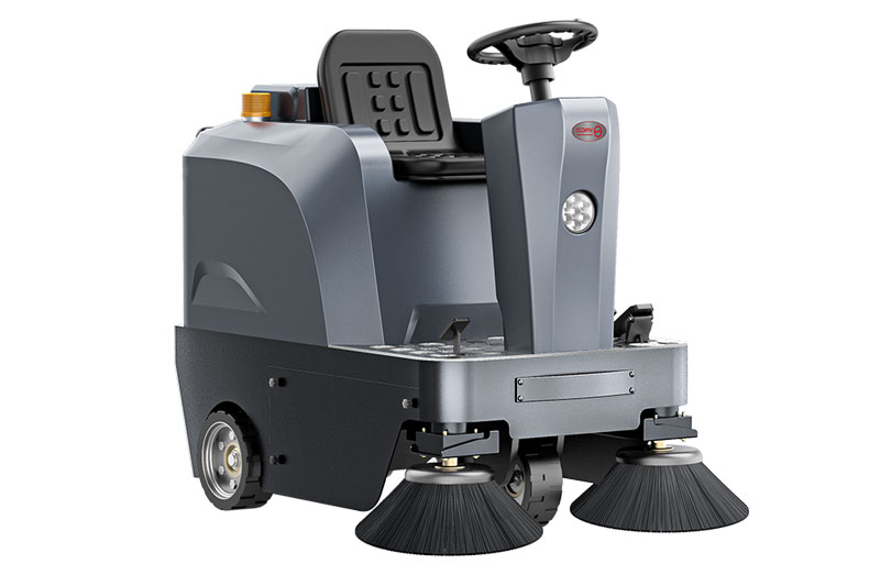 使用工業掃地機和洗地機保持學校走廊清潔 使用工業掃地機和洗地機保持學校走廊清潔